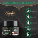 Sennasi 600 MG Shilajit Resin - Shilajit Supplement with Fulvic Acid & 85+ Trace Minerals for Energy, Immunity, Brain Power, 60 Grams 5