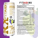 FITAID RX Zero Sugar, Encapsulated Creatine, Workout Recovery Drink, All-In-One Blend, BCAAs, Glucosamine, Turmeric, B-Complex, Electrolytes, Variety Pack, 12 Fl Oz (Pack of 12) 6