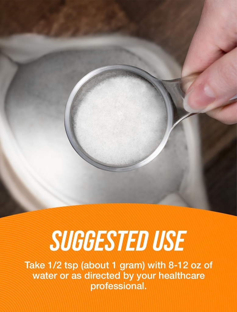 BulkSupplements.com Chondroitin Sulfate Powder - Chondroitin Sulfate Supplement, for Joint Support - Gluten Free, 1g per Serving, 250g (8.8 oz) (Pack of 1) 5