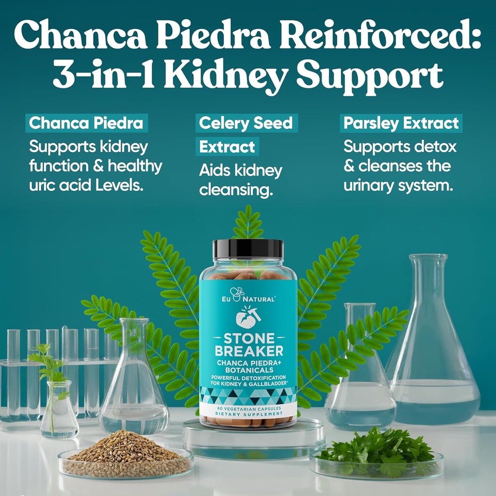 Stone Breaker and Vital Liver Bundle – Cleanse and Detox for Kidney, Gallbladder, and Liver Support 5