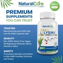 Natural Cure Labs Bundle: Clean L-Lysine + Immune Support 4