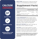 U.S. Doctors' Clinical 1200mg Calcium Citrate & Carbonate Complex with Magnesium & Vitamin D3 - Calcium Supplement for Bone Strength, Muscles & Nerves - Vegan, Non-GMO - 60 Tablets - 1-Month Supply 5