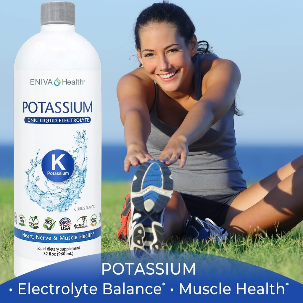 Eniva Liquid Ionic Potassium (32oz) and Omega-3 Fish Oil (60 caps) Boost Metabolic Function, Energy and Immune System 3