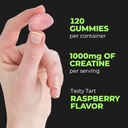 PurePremium Creatine Supplements for Men/Women - Non-GMO Creatine Monohydrate Gummies 5g for Strength, Endurance Support, Muscle Recovery - 120 Gummies 5