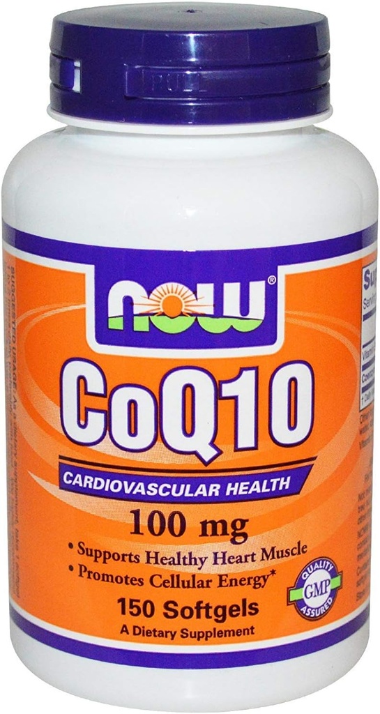Now Foods, CoQ10 100mg, 150 Softgels (Pack of 2) 2