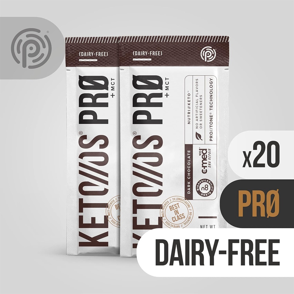 Pruvit Keto//OS Pro Dark Chocolate + MCT Ketones - Keto//OS Pro Supplement for Energy Boost, Better Digestion and Helps Combating The Aging Process - 20 Pack 5