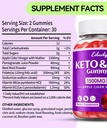 Keto ACV Gummies with B12 B6 – 1500 mg Apple Cider Vinegar Supplement with Pomegranate and Beet Juice, Vegan & Gluten-Free, 180 Gummies for Men & Women 5