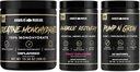 Creatine Monohydrate Advanced Creatine Formular, Pump N Grow Stimulant Free Pump & Endurance Activator and Anabolic Recovery Essential Amino Acids Blend 2