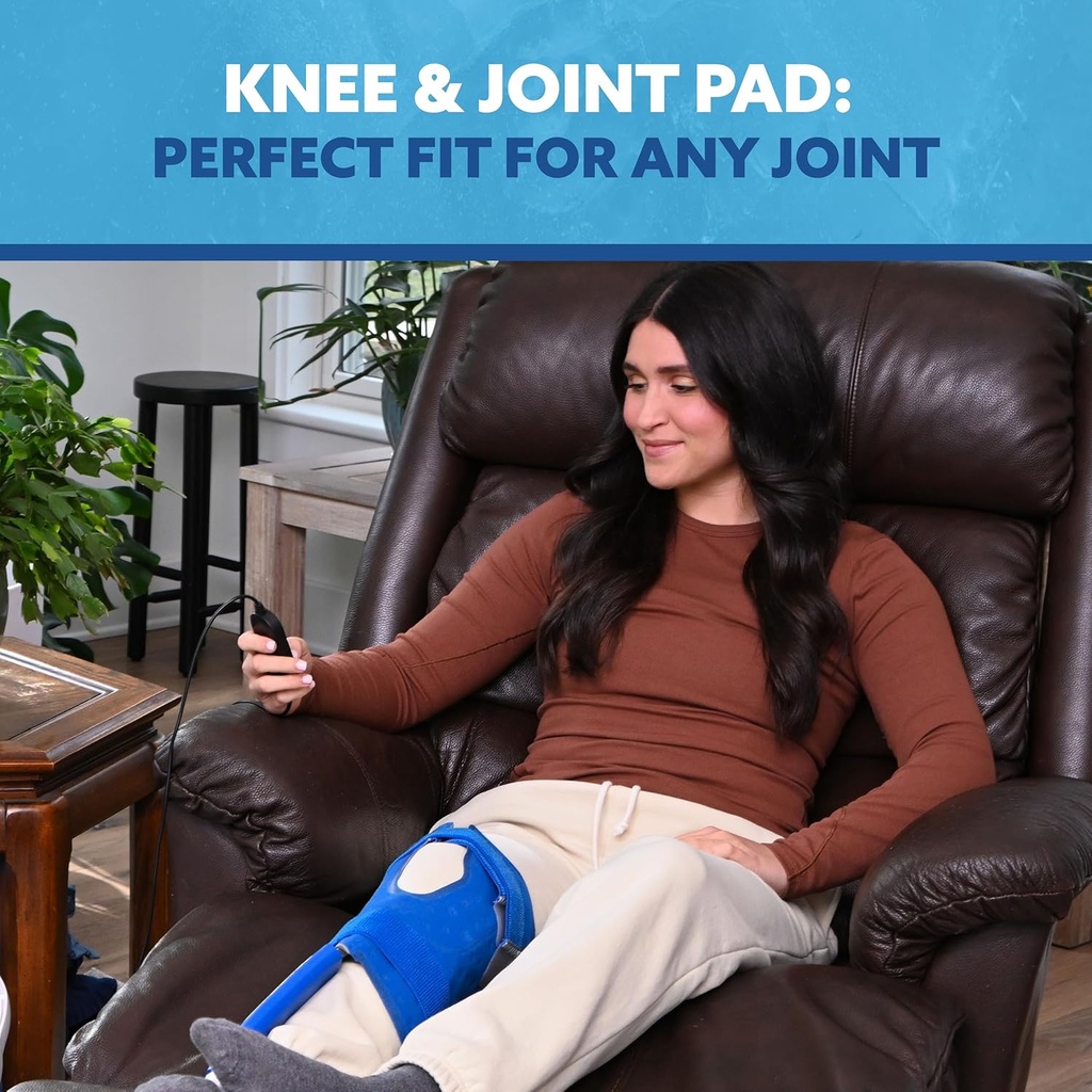 Polar Active Ice 3.0 | 9 QT Cold Therapy Ice Machine | Programmable Timer | Knee & Joint Pad | Cryotherapy Pain Relief System | Ace Bandage Style Compression 4