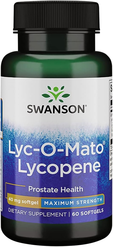 Swanson Super-Strength LYC-O-Mato Lycopene 40 Milligrams 60 Sgels 2
