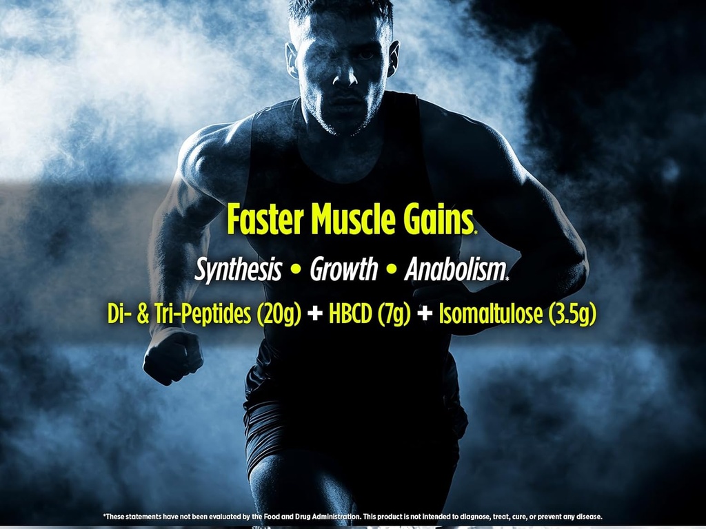 Biotest MAG-10 Post-Workout - 2X Muscle Gains, 15 Servings - 20g Di/Tri-Peptides, 7g HBCD, 3.5g Isomaltulose - Lemon 6