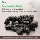 Sayan Pure Shilajit Powder 1oz/28g, 5 Months Supply - Potent Organic Fulvic Acid Supplement - Supports Immune System, Memory, Focus, and Provides Natural Energy - Freeze-Dry Extract, Vegan, Non-GMO 5