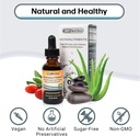 Micronutrients Liquid Drops | PrimaVie Shilajit, Electrolyte Concentrate, Trace Elements | Fulvic & Humic Acid | For Energy, Keto, Vegan, Paleo, Leg Cramp | Magnesium Sodium Potassium Zinc 5