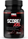 FORCE FACTOR Score! XXL Nitric Oxide Booster Supplement for Men with L-Citrulline, Horny Goat Weed, Black Maca, & Tribulus Terrestris to Increase Stamina, Energy, and Physical Performance, 30 Tablets 2