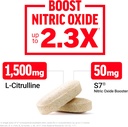 FORCE FACTOR Score! XXL Nitric Oxide Booster Supplement for Men with L-Citrulline, Horny Goat Weed, Black Maca, & Tribulus Terrestris to Increase Stamina, Energy, and Physical Performance, 30 Tablets 3