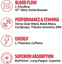 FORCE FACTOR Score! XXL Nitric Oxide Booster Supplement for Men with L-Citrulline, Horny Goat Weed, Black Maca, & Tribulus Terrestris to Increase Stamina, Energy, and Physical Performance, 30 Tablets 4