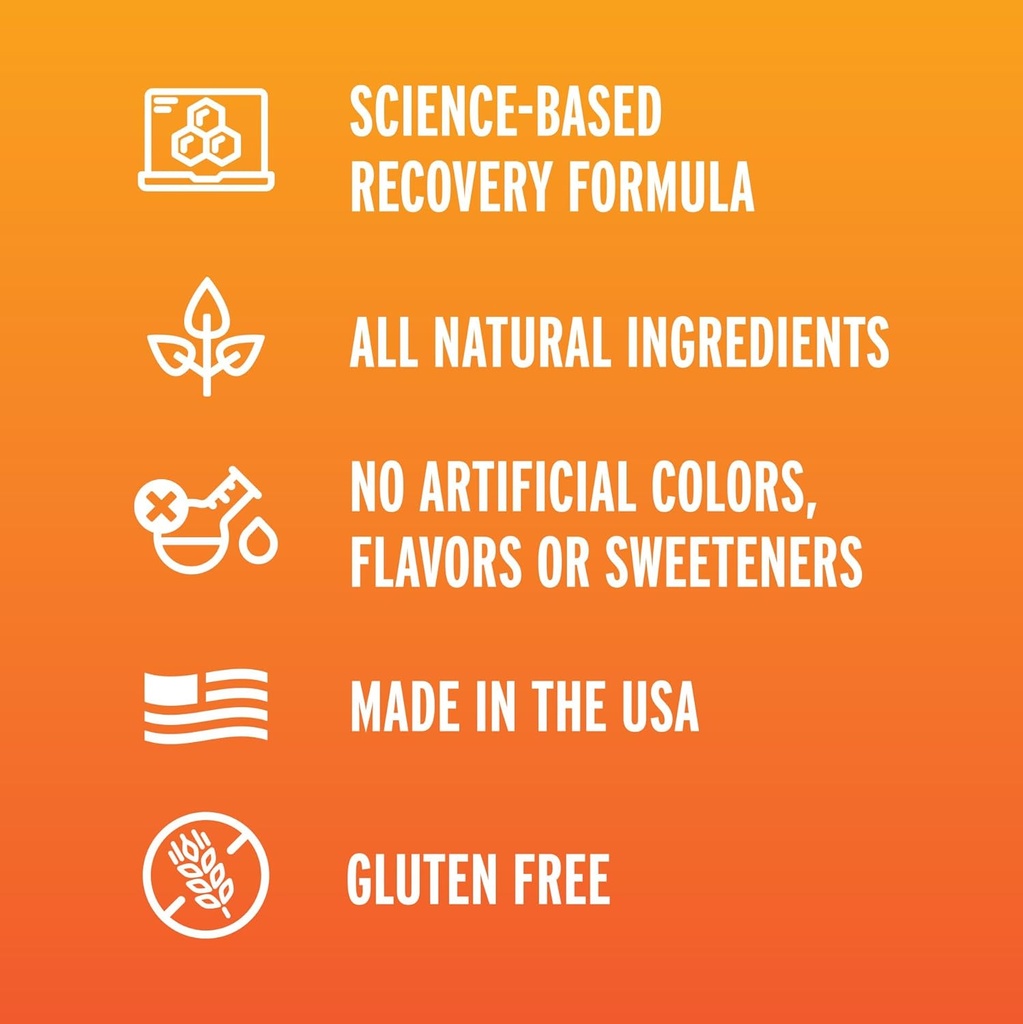 Fluid Recovery, Post-Workout Drink Mix, Whey Isolate Protein, L-Glutamine, Carbs, All Natural Ingredients, Gluten-Free, Lactose-Free (Tropical Fruit) 5