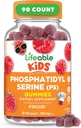 Lifeable Phosphatidylserine (ps100) Kids | 100mg Kids Focus Gummies | Great Tasting Phosphatidylserine Supplement | Focus Supplement for Kids | 90 Gummies 2