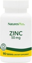 NaturesPlus Zinc - 50 mg, 90 Tablets - Supports Immune Health & Overall Well-Being - High-Potency Amino Acid Chelate Form - Gluten Free, Vegetarian - 90 Servings 2