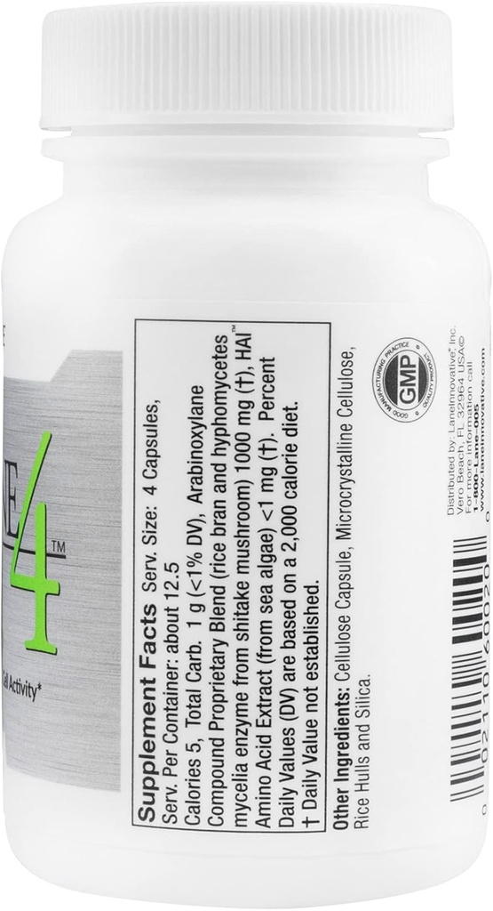 Lane Innovative - Noxylane 4, Supports Immune Protection, Supports Peak NK Cell Activity and T and B Cell Defense (25 Servings) | 2-Pack 3