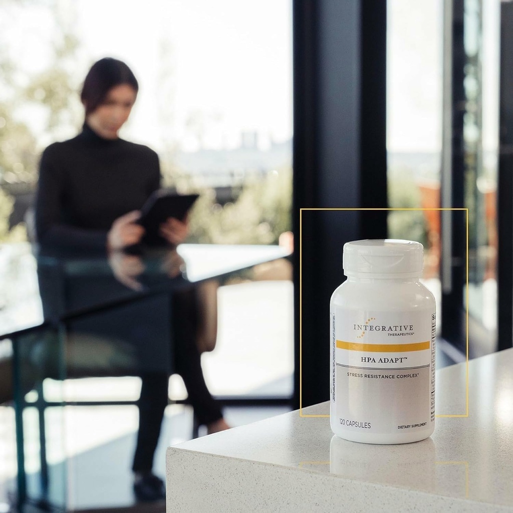 Integrative Therapeutics HPA Adapt - Adaptogenic Supplement for Stress Support* - Includes Ashwagandha, Rhodiola & Other Adaptogenic Herbs* - Vegan, Dairy-Free & Gluten-Free - 240 Capsules 6