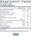 Vital Nutrients Vitamin B-Complex | Vegan High-Potency Methylated B Complex Vitamins | B Vitamins Support Energy Production, Metabolism, and Heart Health* | Gluten, Dairy, Soy Free | 240 Capsules 3