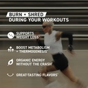 Kaged Clean Burn Powder | Strawberry Lemonade | Thermogenic Weight Management | Boost Metabolism | Organic Caffeine, Apple Cider Vinegar | Supplements for Men & Women | 30 Servings 6