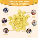 Magnesium Glycinate Gummies 1000mg - Sugar Free Magnesium Potassium Supplement with Vitamin D, B6, CoQ10 for Calm Mood & Sleep Support - 60 Pineapple Gummies -1 Pack 3