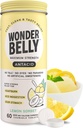 Wonderbelly Antacid, Effective Heartburn and Instant Acid Indigestion Relief, Extra Strength Chewable Tablets, 1000 mg Calcium Carbonate, No Talc or Dye, Lemon Sorbet, 60 Count 2