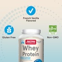 Jarrow Formulas Whey Protein with 18g of Protein, 3.8g of BCAAs, & Glutamine, Dietary Supplement for Muscle Function & Recovery Support, 32oz Vanilla Flavored Powder, Approx. 36 Day Supply, Pack of 6 6