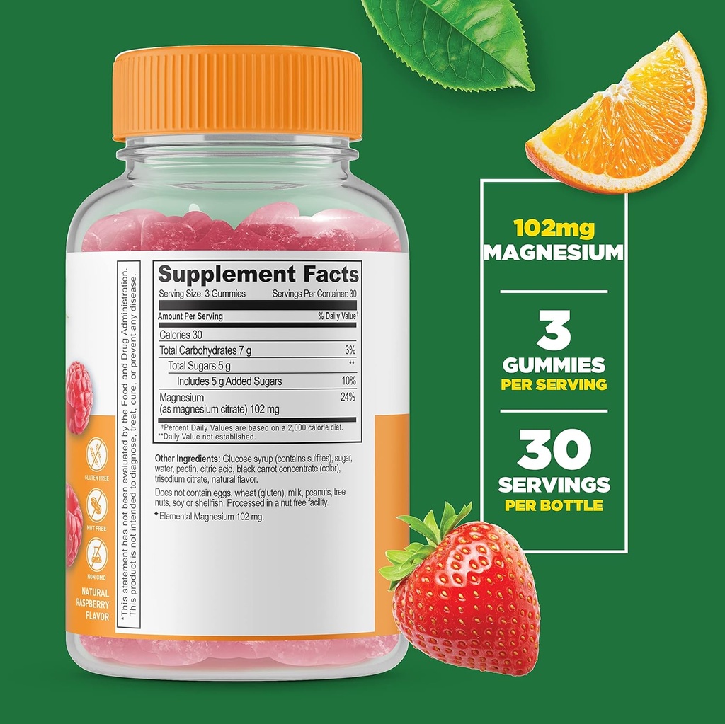 Lifeable Collagen & Biotin + Magnesium, Gummies Bundle - Great Tasting, Vitamin Supplement, Gluten Free, GMO Free, Chewable 4