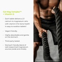 Endur Cal-Mag Complex, Bone & Heart Support for Active Lifestyles, Calcium and Magnesium with Vitamin D3, Gluten Free, 300 Tablets 6