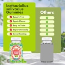 Lactobacillus Salivarius Gummies 100 Billion CFU - Support Digestive Health, Immune* Function, and Oral Wellness - Non GMO, Vegan, 60 Counts 6