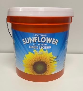 100% All Natural Sunflower Lecithin NonGMO Gluten Free (Gal) 5