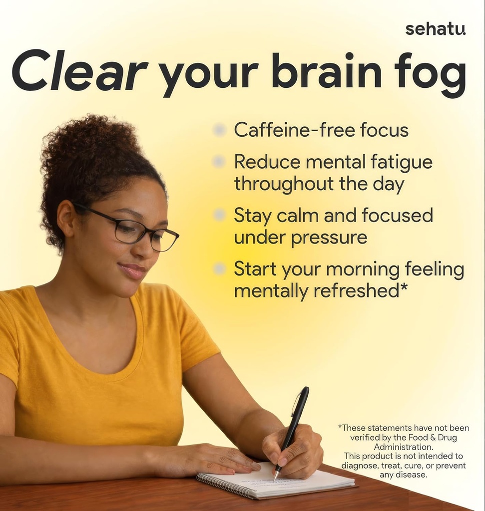 Clarity Plus Cognitive Wellness Supplement | Packed with 10 Powerful Adaptogenic Mushrooms | Clear Brain Fog and Support Mental Clarity | 60 Count | 30 Day Supply 3