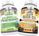 FRESH HEALTHCARE Chlorella and Black Seed Oil - Bundle 2