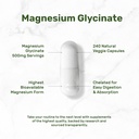 Deal Supplement Magnesium Glycinate 500mg Veggie Capsules & Berberine Supplement with Yohimbine Bundle – Easily Absorbed Chelated Mineral – High Absorption Hydrochloride HCl Forms 5