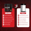 PEScience Prolific Pre Workout Powder, Strawberry Kiwi, 40 Scoop, Energy Supplement with Nitric Oxide 6