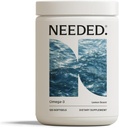 Needed. Prenatal Omega-3 - High Potency Dose of Sustainably Sourced Fish Oil, Lemon Zest Scented, 1000mg DHA, 1000mg EPA, Encased in a Gelatin-Free, Plant-Based Softgel Shell, 30-Day Supply 2