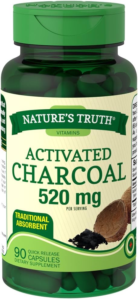 Nature's Truth Activated Charcoal, 1 Pack 2