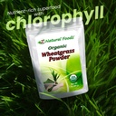 Z Natural Foods Organic Wheatgrass Powder, Green Superfood Powder for Smoothies, Juices, Shakes, and Recipes, Nutrient-Rich Powder, 100% Pure, Raw, Non-GMO, Vegan, Gluten-Free, 87 Servings, 1 lb 5