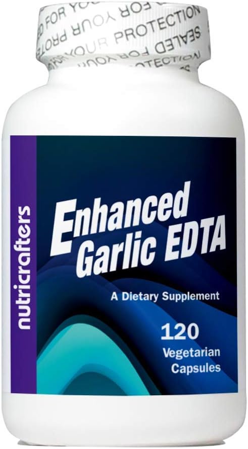 Enhanced Garlic EDTA and Nattokinase NSK-SD. Cardio Cleansing Health Bundle (Two Items) 3