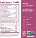 True Grace One Daily Women’s Multivitamin 40+ Fermented Minerals, Organic Adaptogens & Mushrooms Energy, Immune, Bone Support - Non-GMO - Iron, Gluten & Soy Free - 90 Vegan Tablets 3