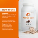 SaltWrap Protein Clinic – Total Body Recovery Shake with Collagen Peptides, HMB, Tart Cherry Extract, Pea Protein Isolate and Prebiotic Fiber for Joints & Muscle Recovery - Creamy Chocolate Fudge 6
