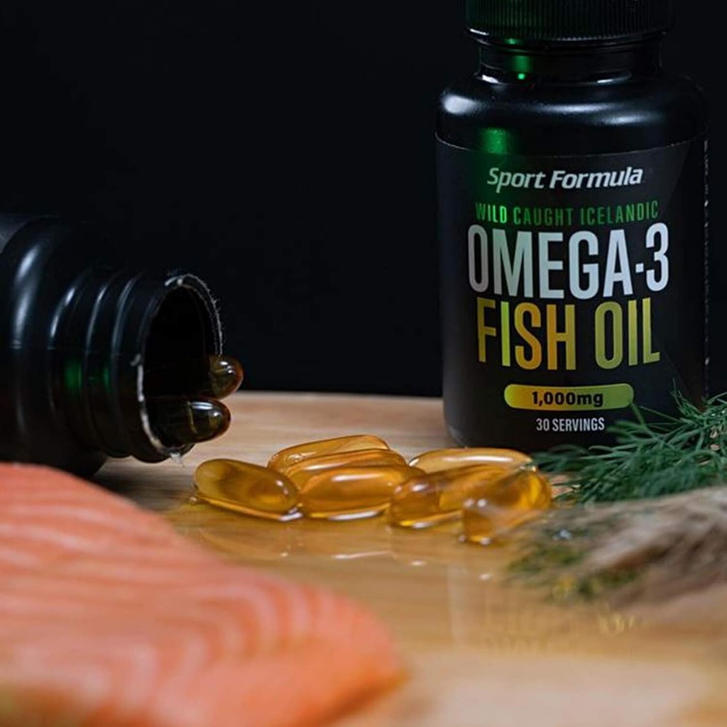 Wild Caught Fish Oil Omega 3 Fatty Acids DHA EHA from Iceland 5