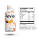 Freeflow Fit Energy Shots, Orange Slice, Natural Caffeine Boost with L-theanine, Ginseng, Vitamins, Prebiotics, Electrolytes (6 Count, 2oz Shots) 3
