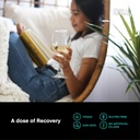 A dose of Recovery|Liver Detox | Made in USA | USDA | Hydration Support for Better Morning Recovery Asian Flush | Dihydromyricetin DHM, Quercetin, Vitamin B, Milk Thistle, Prickly Pear, | (45 Pills) 5