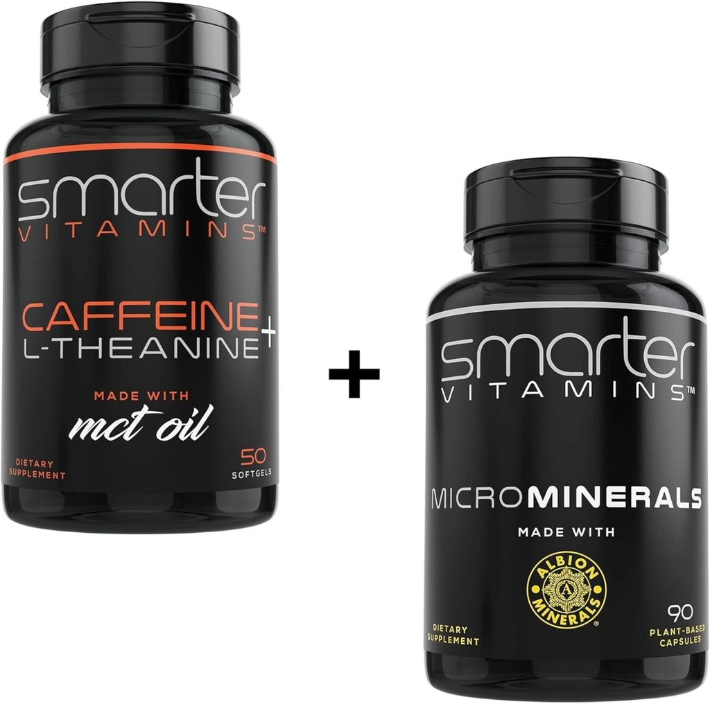 Energy Boost Bundle – Caffeine + L-Theanine + MicroMinerals for Smooth, Lasting Energy & Vitality 2