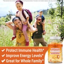 NEW AGE Vitamin C Gummies Orange Vitamin C Gummy - Supports Healthy Immune System - Vegetarian Without Gluten (180 Gummies) 6