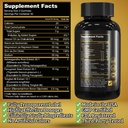 Gold Label Testosterone Booster Gummies with Tongkat Ali, Zinc, D3, Ashwagandha, Fenugreek, Magnesium, Boron for Male Enhancement, Muscle Building, Vitality, Strength, Performance, Energy - 60 Count 6